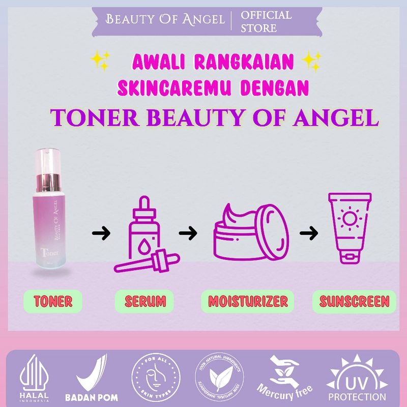 Product image Collagen Facial Hydrating Toner 100 ml BOA with Aloevera Extract Niacinamade Melembapkan & Menyeimbangkan Ph Kulit BPOM Beauty Of Angel all variant all variant